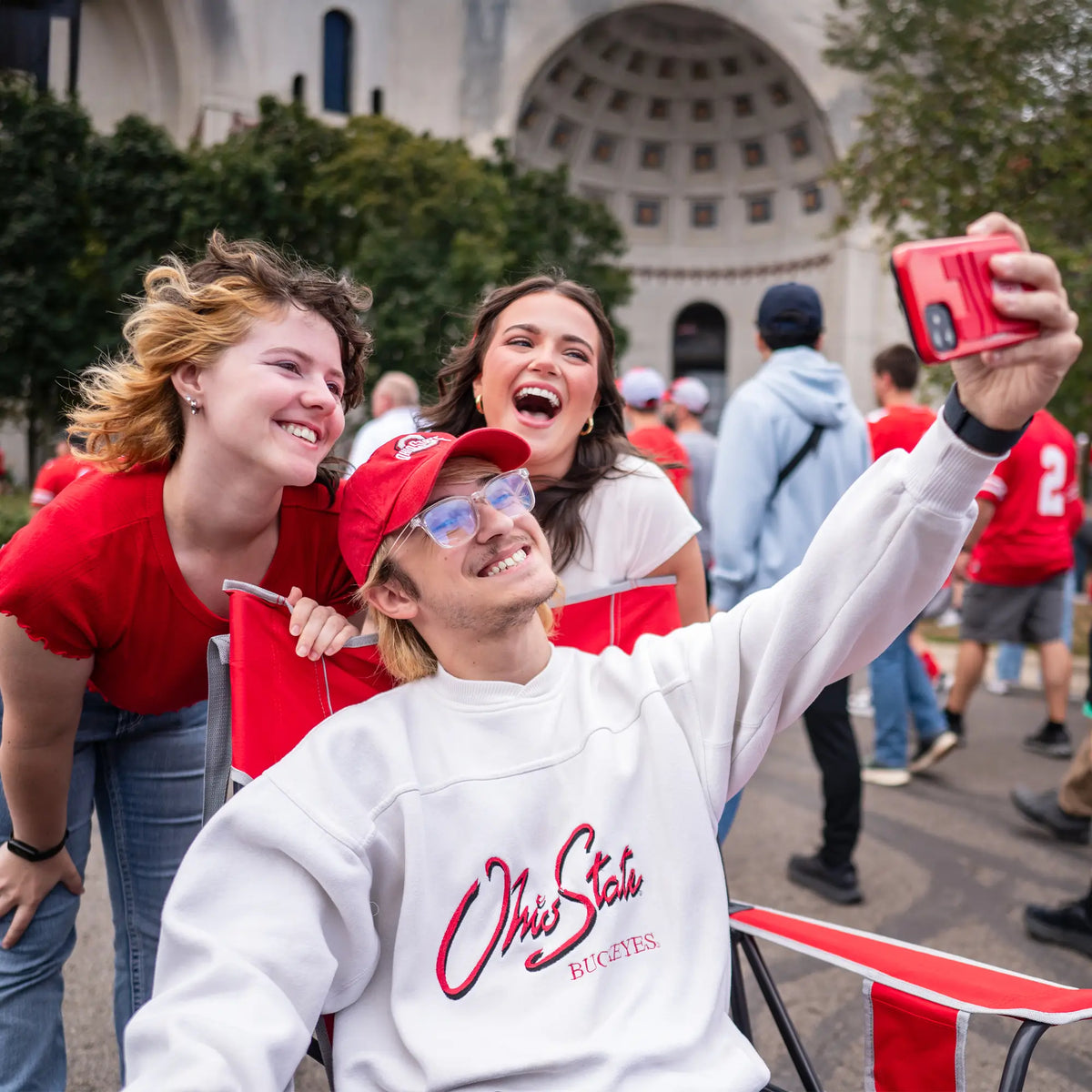 College Comfort Pro Rocker™ - Ohio State Buckeyes